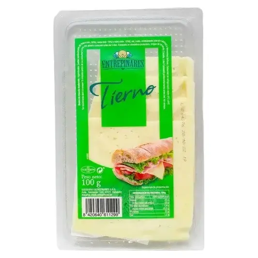 Сир із 3-х видів молока (коров’яче, козяче, овече)  Entrepinares Tierno 100г Іспанія