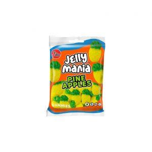Желейні цукерки БЕЗ ГЛЮТЕНА І ЛАКТОЗИ Jelly Mania Pine Apples Gummies Jake 100 г Іспанія