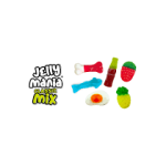 Желейні цукерки БЕЗ ГЛЮТЕНУ І ЛАКТОЗИ Jelly Mania Mini Max Gummies Jake 100г Іспанія