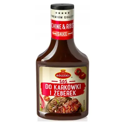 Соус до свинячої шийки та реберців Roleski do karkowki i zeberek 370г Польща
