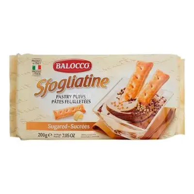 Печиво листкове з цукром Sfogliatine Balocco 200 г Італія