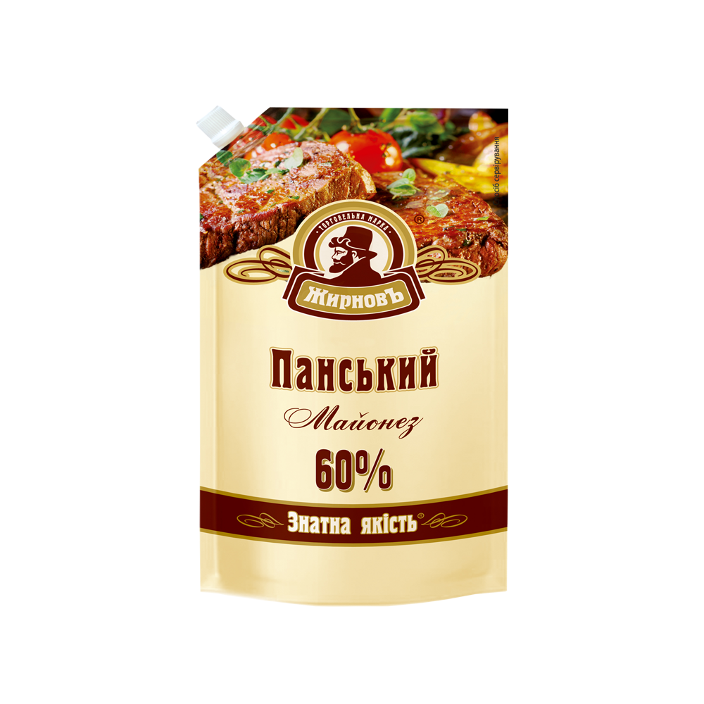 Майонез «Панський 60%» ТМ Жирнов' 300 г Україна