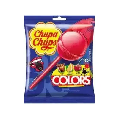 Цукерки на паперовій паличці три смаки Chupa Chups 120г Іспанія