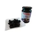 Іспанські чорні оливки нарізані Hutesa 350г Іспанія