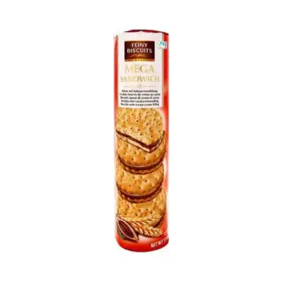 Печиво сендвіч із шоколадним кремом Feiny Biscuits Mega Sandwich 500г Австрія