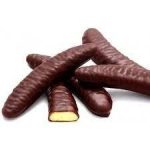 Цукерки шоколадні бананове суфле з малиновим джемом Schoko Bananen 300г Австрія