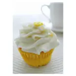 Шоколад білий з лимонним кремом та бісквітом Schogetten Cakefime a la Lemon Cupcake 100г Німеччина