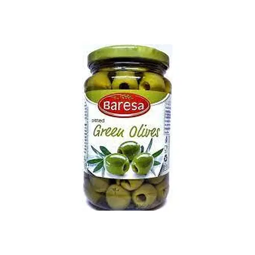 Оливки зелені без кісточки Baresa Green Olives 340г Італія
