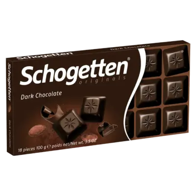 Шоколад чорний "Schogetten Dark Chocolate" Німеччина, 100г