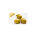 Оливки зелені з надрізами з кісточкою Aren Scratched Green Olives 580г/400г Туреччина