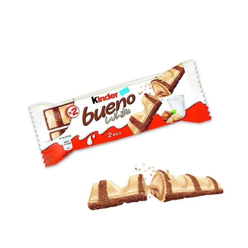 Шоколадний батончик у білому шоколаді Kinder Bueno White (3х39г) 117 г Німеччина