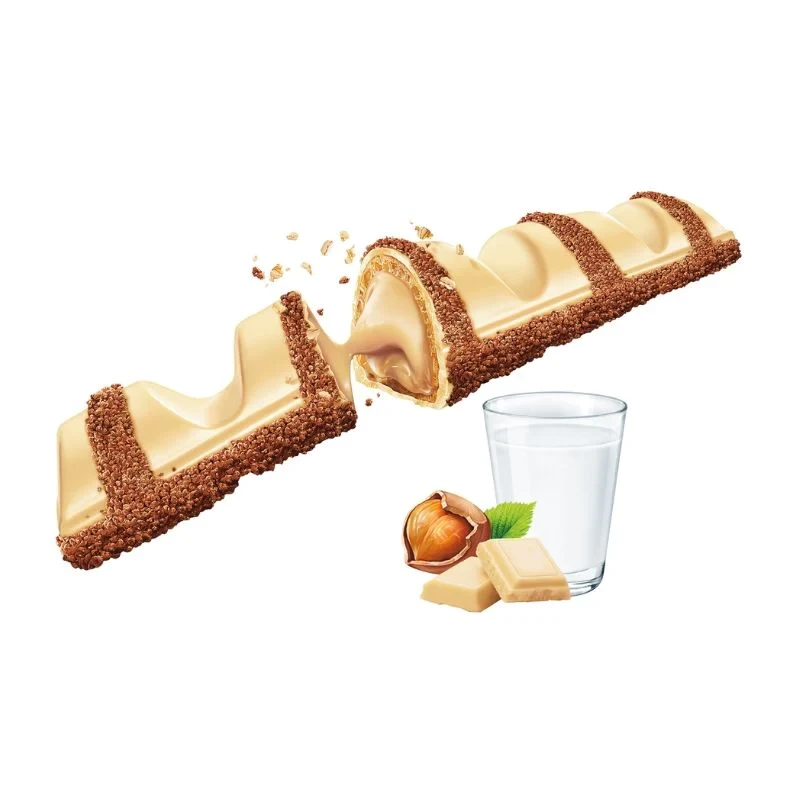 Шоколадний батончик у білому шоколаді Kinder Bueno White 19.5 г Німеччина