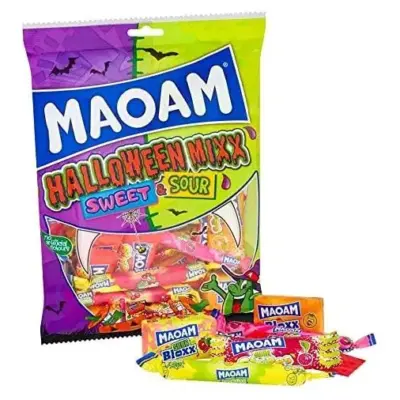Цукерки кисло-солодкий мікс MAOAM Halloween Mixx 400г Англія
