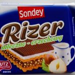 Вафлі з молочно-горіховою начинкою Sondey Rizer 1 шт. 25 г Польща