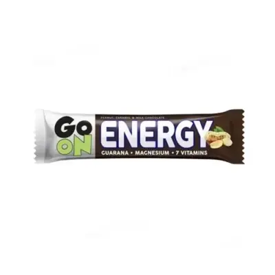 Протеїновий батончик 7 вітамінів з арахісом та гуараною GO ON Energy Guarana 50г Польща