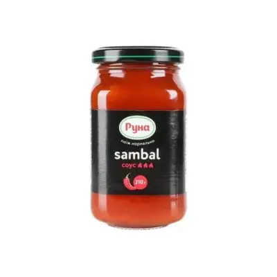 Томатний соус Sambal Руна 210г Україна
