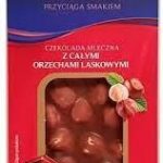 Шоколад молочний з цільним лісовим горіхом Magnetic Czekolada Mleczna z Orzechami 100г Польща