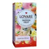 Чай чорний байховий з маракуйя, персиком та цедрою апельсину Lovare Passion Fruit (24пак. х 2г) 48г Україна