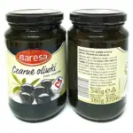 Оливки чорні без кісточки Baresa Czarne oliwki 340г Італія
