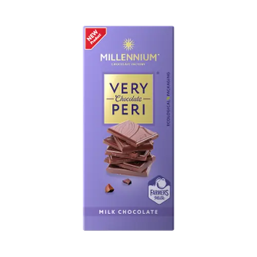 Шоколад молочний із солоною карамеллю й арахісом Millennium Very Peri 85г