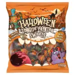 Льодяники Кольоровий язик Хелловін з фруктовим смаком Halloween Tongue Painter Sweets 300г Польща