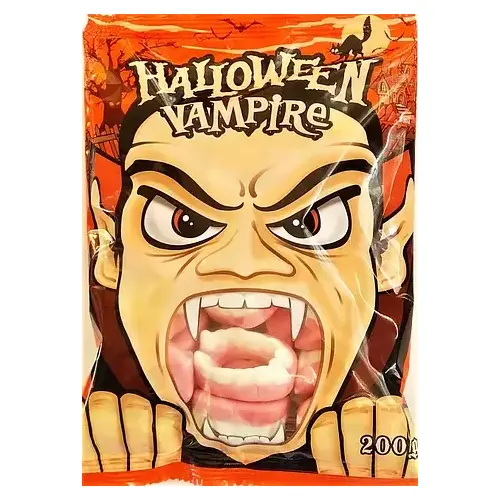 Желейні цукерки Щелепи Halloween Vampire 200 г Польща