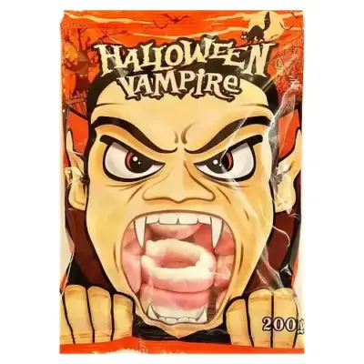Желейні цукерки Щелепи Halloween Vampire 200г Польща