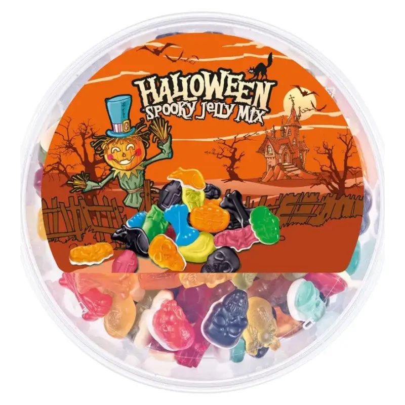 Желейні цукерки із фруктовим смаком Halloween Spooky Jelly Mix 1000г Польща