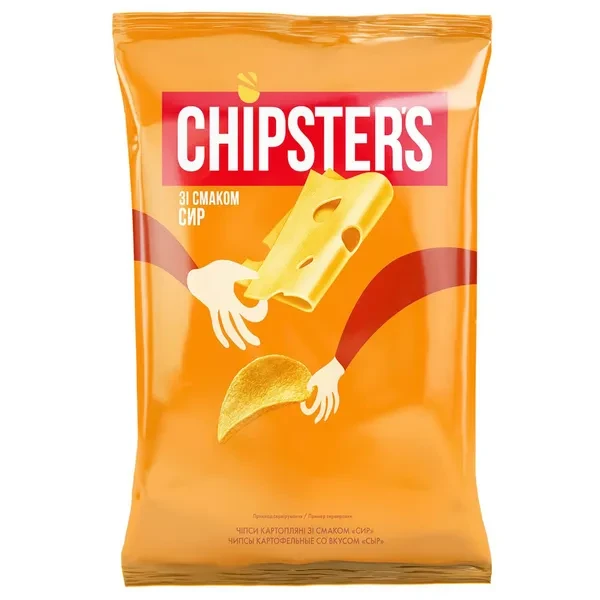 Чипсы со вкусом "Сыр" Chipster's 130г