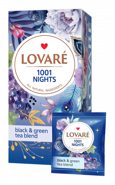 Чай 1001 Ніч Lovare 1001 Nights (24 пакетики х 2 г) 48 г Україна