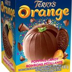 Шоколадний апельсин із вибухаючим ефектом Terrys Chocolate Orange Exploding Candy 147 г Англія