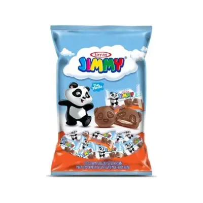 Шоколадні молочні цукерки з молочним кремом Tayas JIMMY Туреччина 1кг