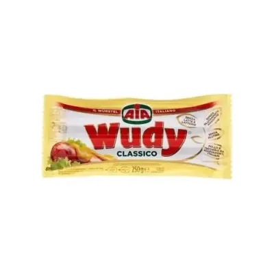 Cосиски БЕЗ ГЛЮТЕНА, БЕЗ ПОТУЖЕННЯ Й ЛАКТОЗИ Wudy Classico AIA 500 г Італія