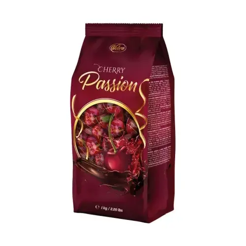 Шоколадні цукерки Вишнева пристрасть Vobro Cherry Passion 1кг Польща
