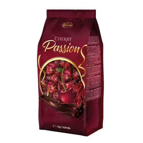 Шоколадні цукерки Вишнева пристрасть Vobro Cherry Passion 1кг Польща