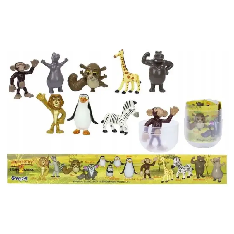 Шоколадне яйце з сюрпризом Madagascar 20г Італія