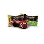 Цукерки-карамель в шоколаді 4 смаку Coffee Amo Польща 100г