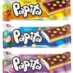 Печиво в молочному шоколаді з карамеллю та драже Pragee Papita 33г Туреччина