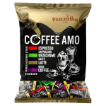 Цукерки карамель у шоколаді 4 смаки Coffee Amo 1кг Польща