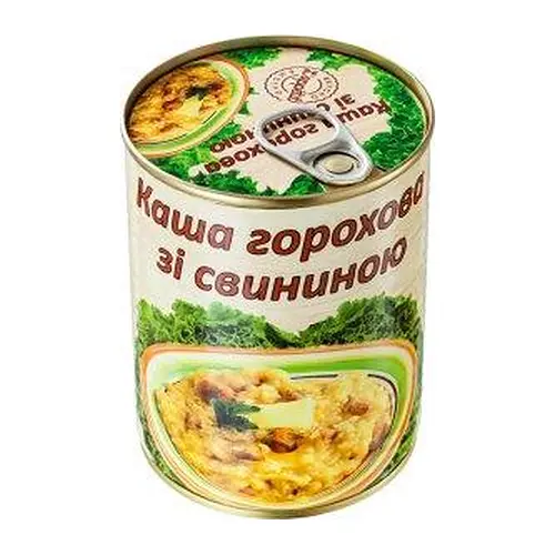 Каша Горохова зі свининою L’appetit 350 г Україна