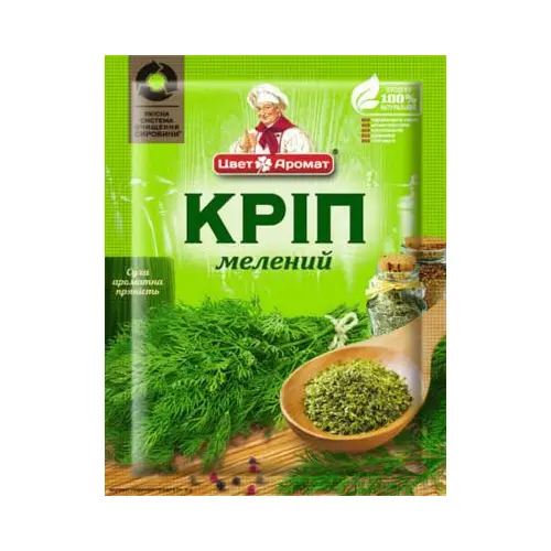 Кріп сушений мелений ТМ “КвітАромат” 8 г
