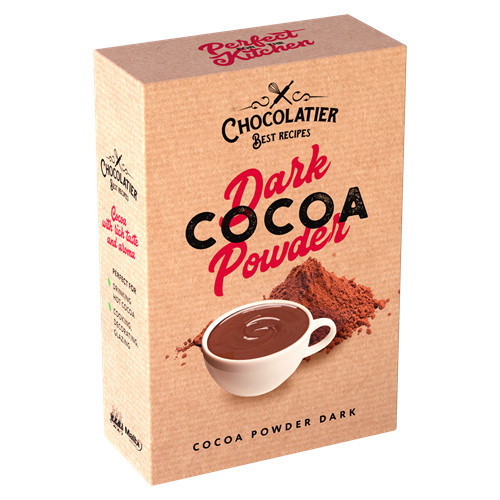 Какао порошок темний Chocolatier 80 г Україна