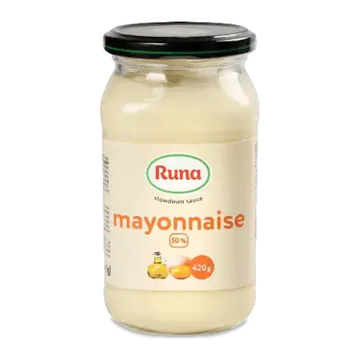 Майонез преміумкласу Руна 50% 420г
