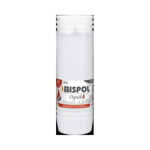Свічка парафінова 4 дні горіння (96 години) Ognik Bispol 260 г Польща