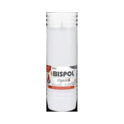 Свічка парафінова 4 дні горіння (96 години) Ognik Bispol 260 г Польща