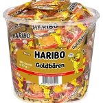Желейні цукерки Золоті мінімішки Haribo Goldbaren (фруктовий мікс) 10 г Німеччина