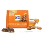 Шоколад Ritter sport HONIG-SALZ-MANDEL (з медом-солю-мінделем) Німеччина 100 г