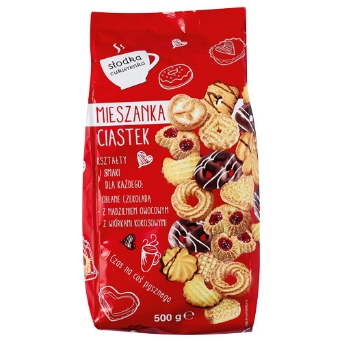 Печиво Асорті Mieszanka Ciastek 500 г Польща