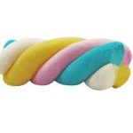 Зефір Маршмелоу "Твіст" БЕЗ ГЛЮТЕНА І ЛАКТОЗИ Gummy Nubes Marshmallow Twist 500 г Іспанія