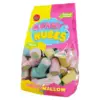 Зефір Маршмелоу “Райдуга” БЕЗ ГЛЮТЕНА І ЛАКТОЗИ Gummy Nubes Marshmallow Rainbow 500 г Іспанія